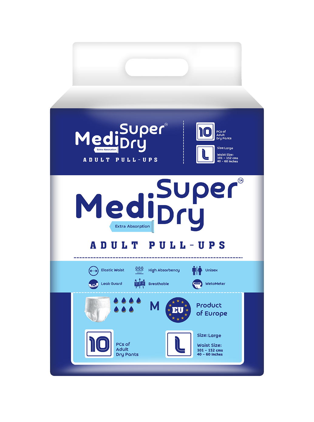 MediSuperDry Adult Diaper Pants