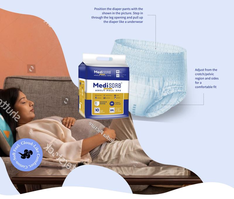 MediSORB Adult Diaper Pants  Banner Mobile
